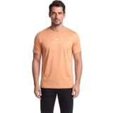 Erkek Kısa Kol Bisiklet Yaka Rahat Kesim Turuncu T-Shirt 26411026-231