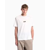 Erkek Kısa Kol Bisiklet Yaka Regular Fit Beyaz T-Shirt EM007040 AF10017-U0003