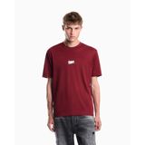 Erkek Kısa Kol Bisiklet Yaka Regular Fit Kırmızı T-Shirt EM007040 AF10017-U5087