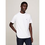 Erkek Kısa Kol Bisiklet Yaka Tommy Hilfiger Yazı Desen Slim Fit Beyaz T-Shirt MW0MW37313-YBR - 3XL