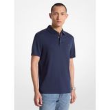 Erkek Kısa Kol Düğme Kapama Pamuklu Rahat Kesim Siyah Polo Yaka T-Shirt CB95FGVC93-BLACK