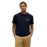 Erkek Kısa Kol Regular Fit Bisiklet Yaka Pamuklu Kumaş Siyah T-Shirt MW0MW44361-BDS