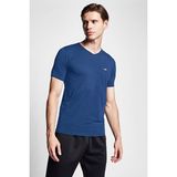 Erkek Kısa Kol T-Shirt 25S-1221-25B - İndigo - XL