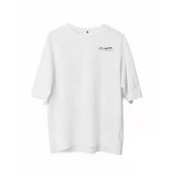 Erkek Kısa Kol Tişört Bisiklet Yaka Atatürk Baskılı T-Shirt - Beyaz