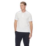 Erkek Kısa Kollu Pamuklu Düğme Kapamalı Polo Yaka Beyaz-Gümüş Polo Yaka T-Shirt 25411232-10A