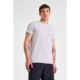 Erkek Kısa Kollu T-Shirt 25S-1225-25Y - M - Gri