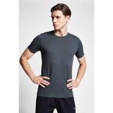 Erkek Kısa Kollu T-Shirt 25S-1294-25Y - Gri