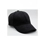 Erkek Kışlık Kaşe Siyah Snapbacks Şapka