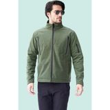 Erkek Kışlık Su Geçirmez Polar Mont FY68 Fiyort Tundra Fonksiyonel Cepli Outdoor Ceket - Haki - 2XL