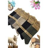 Erkek Kislik Termal Etkili (5Li Paket) Lambswool Kuzu Yunlu Corap