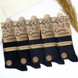 Erkek Kışlık Termal Etkili (5'li Paket) Lambswool Yün Çorap - 40 - 44 - Lacivert