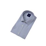 Erkek Klasik Armürlü Kısa Kol Gömlek 9398 BGL-ST04572 GRİ L