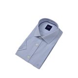 Erkek Klasik Armürlü Kısa Kol Gömlek 9402 BGL-ST04575 GRİ S