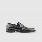 Erkek Klasik Ayakkabı [052210], Lacivert Croco, 44 - Lacivert Kroko