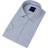 Erkek Klasik Kısa Kol Gömlek 9528 BGL-ST04749 - XL - Mavi