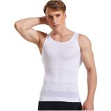 Erkek Korse Atlet Göbek Toparlayıcı Ince Gösteren 1 Beden Incel - 2XL - Beyaz