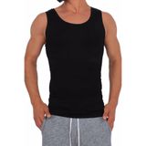 Erkek Korse Atlet Seamless 650-1 Adet, Siyah, M