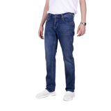 Erkek Kot Pantolon Slim Fit Koyu Mavi Düz Paça 5 Cepli Jean NCS JEANS 2216 6116 KOYU MAVİ 36