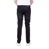 Erkek Kot Pantolon Slim Fit Siyah Düz Paça 5 Cepli Jean NCS JEANS 2244-6098 SİYAH 29