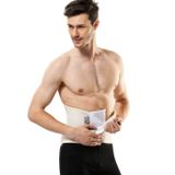Erkek Krem Rengi Ekstra Sihhi Ortopedik Cırtlı Yün Bel Korsesi (Krem / 2XL)