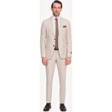Erkek Krem Slim Fit Sivri Yaka Takım Elbise - 56 / 6