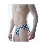 Erkek Küp Desenli Fantezi Jockstrap HİKT-865569