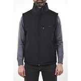 Erkek Lacivert Cepli Içi Polarlı Rahat Kalıp Kapitone Şişme Yelek - 2XL