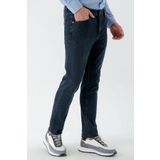 Erkek Lacivert Denim 5 Cep Dynamic Fit Jean Kot Pantolon