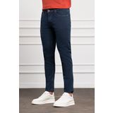 Erkek Lacivert Jean Slim Fit Dar Kesim Pantolon