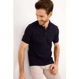 ERKEK LACİVERT MODERNFİT / DAR KALIP POLO YAKA TİŞÖRT