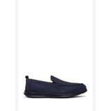 Erkek Lacivert Nubuk Deri Loafer 26SFD7657V3