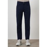 Erkek Lacivert Pamuk 5 Cep Dynamic Fit Jean Kot Pantolon - 34