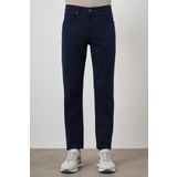 Erkek Lacivert Pamuk 5 Cep Dynamic Fit Jean Kot Pantolon