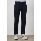 Erkek Lacivert Pamuk 5 Cep Slim Fit Jean Kot Pantolon - 36