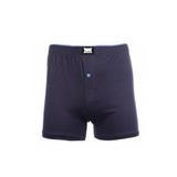 Erkek Lacivert Penye Boxer 6'lı Paket 0117