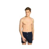 Erkek Lacivert Penye Düz Boxer 6'lı Paket -0117