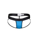 Erkek Lacivert Polyamid Destekli Fantezi String Tanga 1219