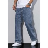 Erkek Lacivert Rahat Kesim Baggy Pantolon - 31