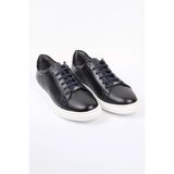 Erkek Lacivert Sneaker – Günlük Şık Rahat Taban Ayakkabı