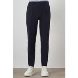 Erkek Lacivert Trend Slim Fit Tam Lastik Pantolon