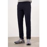 Erkek Lacivert Yazlık Pamuk Yan Cep Slim Fit Chino Pantolon