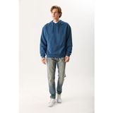 Erkek Lazy Sunday Baskılı Sweatshirt%100 Pamuk - Navy NAVY