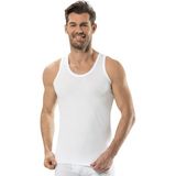 Erkek Likralı Atlet 6'lı Paket - 147 - Beyaz