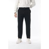 Erkek Likralı Kumaş Pantolon Mevsimlik Siyah Slim Fit - Dört Cepli & Regular Siluet