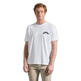 Erkek Logo Baskılı Bisiklet Yaka Normal Kesim Beyaz T-Shirt 22411130-010