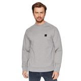 Erkek Logo Baskılı Bisiklet Yaka Normal Kesim Gri Sweatshirt 50467156-041