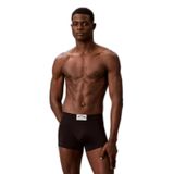 Erkek Logo Detaylı Elastik Bel Bantlı Pamuklu Siyah Boxer LV00NB4504-UB1