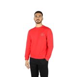 Erkek Logo Üstü Yılan Desenli Yuvarlak Yaka Regular Fit Uzun Kollu Kırmızı Sweatshirt 25411882-577
