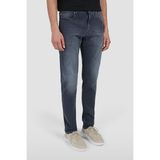 Erkek Logolu 5 Cepli Denim Gri Jeans 25414107-J08