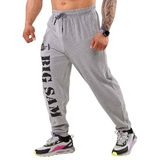 Erkek Loose Fit Eşofman Altı, Cepli Rahat Kesim Fitness Pantolon (1174-XL)